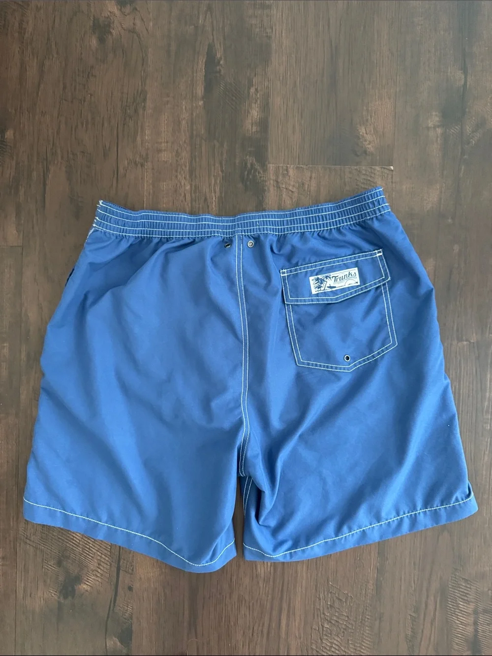 Trunk Men's Swim Board Shorts with White Drawstring